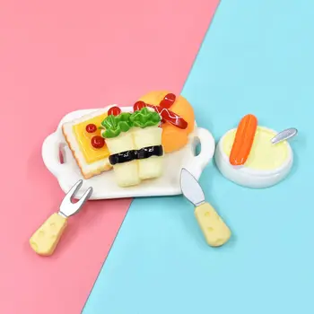 Naujas Dervos Modeliavimas Desertas Pyragas Miniatiūrinės Maisto Pelėsių, Grietinėlė, Klijai Mobiliojo Telefono Dėklas Priedai Lėlės Virtuvės Žaislas Apdaila