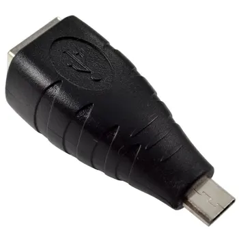 Naujas USB 2.0 Type B Spausdintuvo moterį, Micro USB 5 pin male kištuko adapterį konverteris