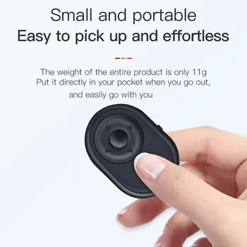 Mini Wireless Bluetooth Nuotolinio Užrakto Valdikliu Mygtuką, laikmačio Fotoaparatą, Lazda Užrakto Telefono vartyti Valdytojas