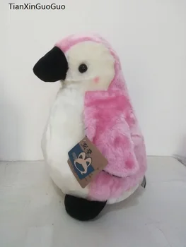 didelis 35cm gražių animacinių filmų rožinė pingvinas pliušinis žaislas minkštos lėlės mesti pagalvę žaislas gimtadienio dovana s2106