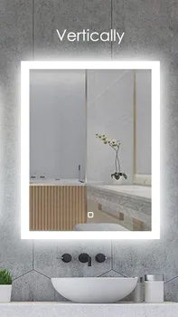 STANHOM modernus viešbutis sienos apšviesta led vonios veidrodis