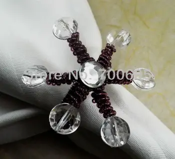 puošnios vestuvių servetėlių žiedas, servetėlių laikiklį, apdailos servetėlių žiedas