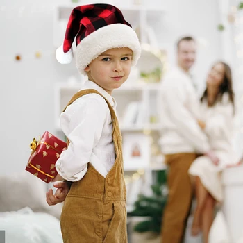 Juokingas Kalėdų Skrybėlės Patogus Minkštas Santa Claus Raudonos Kepurės Dekoratyvinis Rekvizitai Atostogų Tiekimą Šeimos Draugas, Meilužis Dovanos