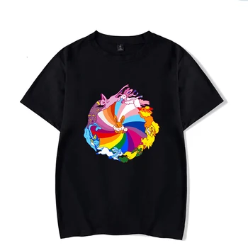 Pasididžiavimas Evoliucija Juodosios Marškinėlius Moterims Harajuku Mielas Animacinių Filmų T-Shirt Korėjos Spausdinti Kawaii Gotikos Estetika Streetwear Summer Tee Viršūnės