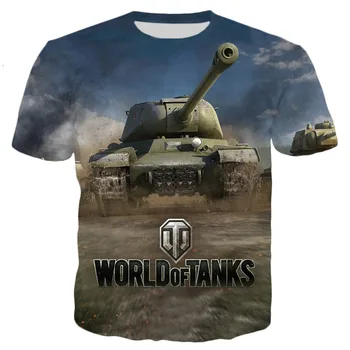 PLstar Kosmosas 2020 m. vasarą Naujas Mados Vyrai t-shirt Žaidimai, World Of Tanks modelius 3D Spausdinimo Vyrų, Moterų, Atsitiktinis, Kietas marškinėliai topai