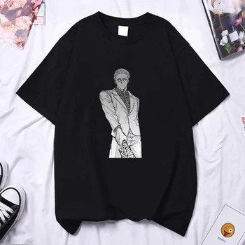 Streetwear Nanami Kento T-shrit Džiudžiutsu Kaisen Anime T-Negabaritinių marškinėliai T Shirt Mens Drabužių Gotikos Suknelė Unisex Nanami Viršūnės