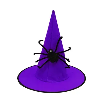 Suaugusiųjų Grupė Black Hat Ragana Halloween Vaikų Kostiumai, Audiniai, Rekvizitas Ne kepuraičių Ha Fw01 Padaryti Geriau Tėtis Skrybėlę