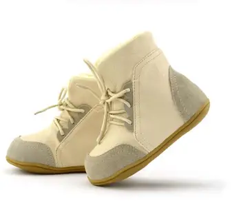 Natūralios odos vaikų neslidūs moterų sniego batai vaikui batus, vyrų vidutinio kojos berniukų, mergaičių medvilnės-paminkštintas minkštas padas batų