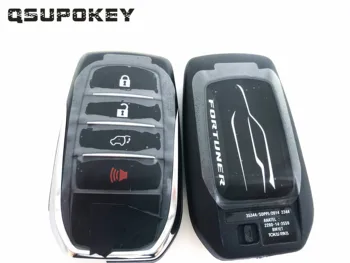 Qsupokey Originalaus 4 Mygtuką, Automobilio Nuotolinio dangtelis Be Avarinio iškvietimo Mygtukas Tinka Originalios Toyota Fortuner