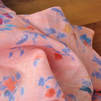 Aukštos kokybės natūralus grynas ramės (kiniškosios dilgėlės) tissus Spalvinga spausdinti siuvimo Aukštos klasės suknelė cheongsam audinys