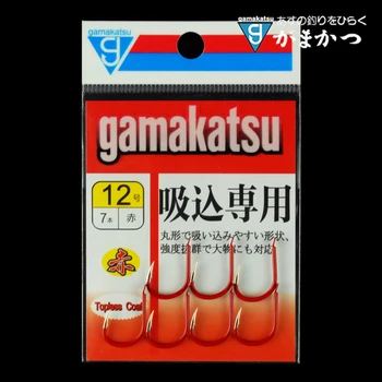 1PCs/paketo Aukštos Kokybės Japonija Kabliukas Gamakatsu Įkvėpus Skirta Rausvos Apvalios Fishhook Spygliuotą