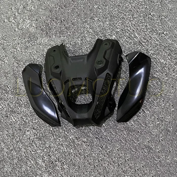 Juodos spalvos Priekinis Nosies priekinis žibintas Padengti Lauktuvės Gaubtas Komplektas Tinka Yamaha MT09 MT-09 2021-2022