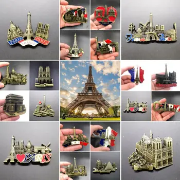 Prancūzija Paris Šaldytuvas Magnetas Turizmo Suvenyrai, Šaldytuvas Magnetiniai Lipdukai, Kelionių Dovanų kolekcija