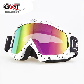 GXT vėjo stiklai Anti-twist ir anti-rudenį akiniai Dulkėms motociklo off-road akinius, Slidinėjimo akiniai dirt bike akiniai