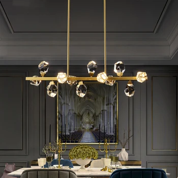 Aukštos klasės Prabangūs Krištolo, Sieniniai šviestuvai, LED Restoranas Svetainės Baras Modernus Aukso Minimalistinio Blizgesį Kūrybinis Dizainas Meno Hanglamp