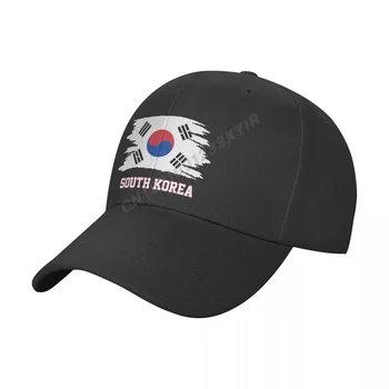 Beisbolo kepuraitę Pietų Korėjos Vėliava, Kietas Pietų korėjos Gerbėjai Laukinių Saulės Atspalvis su Snapeliu Reguliuojamas Lauko Kepurės Vyrams, Moterims