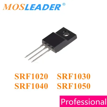 Mosleader 100vnt TO220F SRF1020 SRF1030 SRF1040 SRF1050 10A 20V 30 V 40V 50V, Pagaminti Kinijoje, Aukštos kokybės Schottky