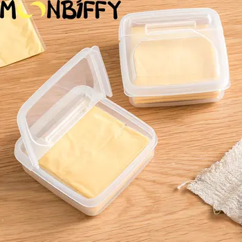 Naujas Sūrio Gabaliuką talpinimo Šaldytuvas Sviestas Konteineris Nešiojamas Šaldytuvas Vaisių, Daržovių, Šviežių palaikymo Organizatorius Atveju