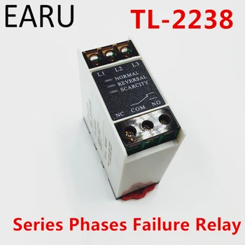Nemokamas Pristatymas 1pc Serijos Etapas Nesėkmės Seka Etapas Apsaugoti Relay TL2238 TL-2238 AC 220-380V už Eelvator Apsauginis Įtaisas