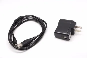 USB KINTAMOSIOS srovės Adapteris, Baterijos Įkroviklio Laidą Panasonic DMC-ZS40 DMC-TZ31 Fotoaparatas